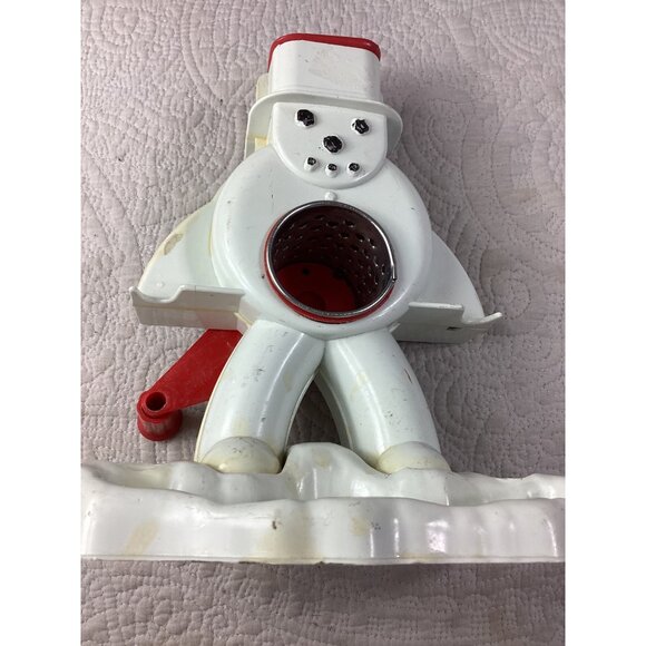 1960s Vintage HASBRO Snowman Sno-Cone Maker*Ice Shaver Retro Toy* Collectible - Picture 2 of 11